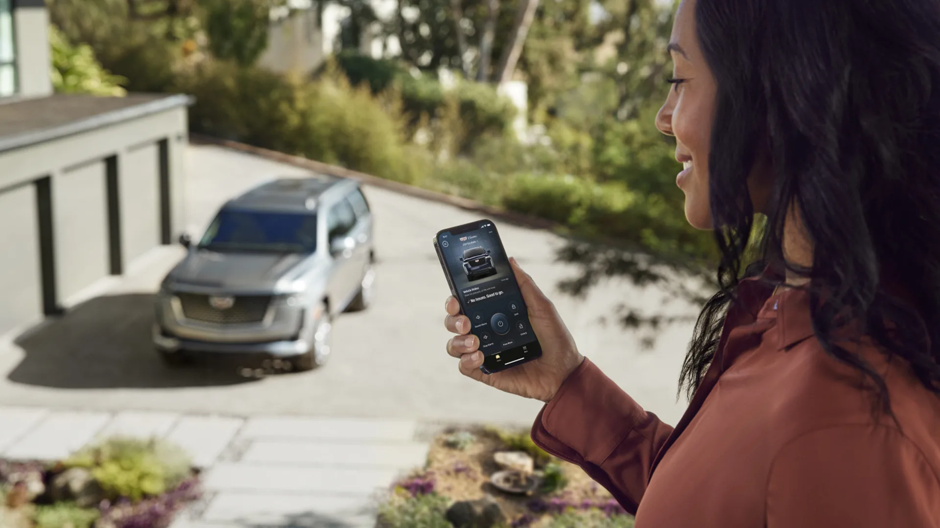 Cadillac Escalade MyCadillac mobile app